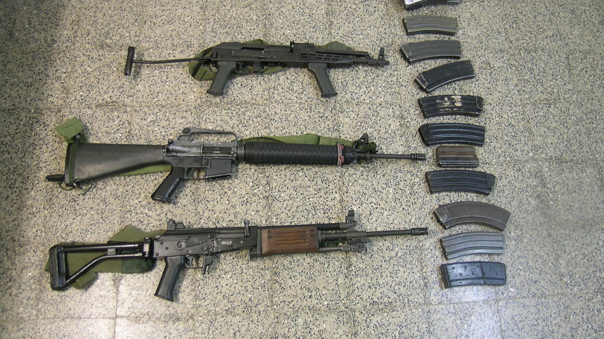 Israel Defense Forces - Militant in Possession of Explosives and Multiple Guns