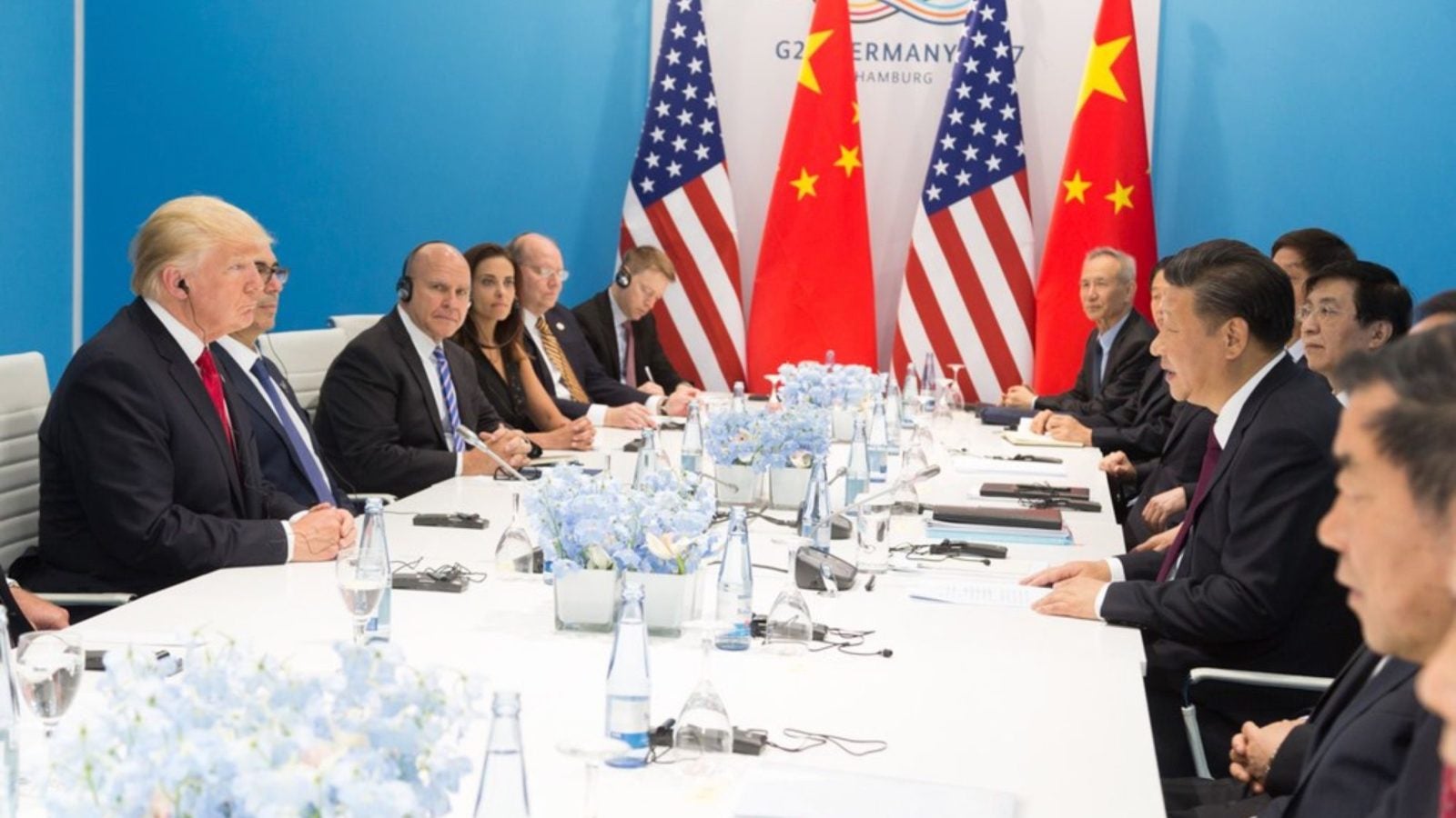 Group of men at meeting table