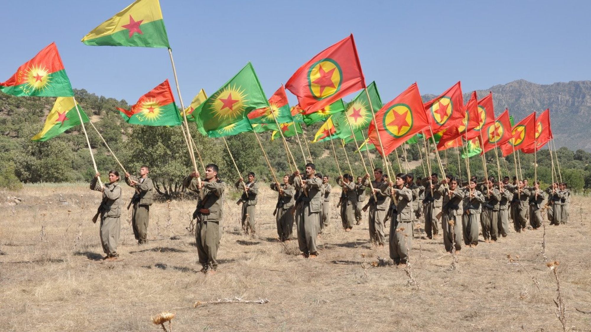 Kurdish PKK Guerillas