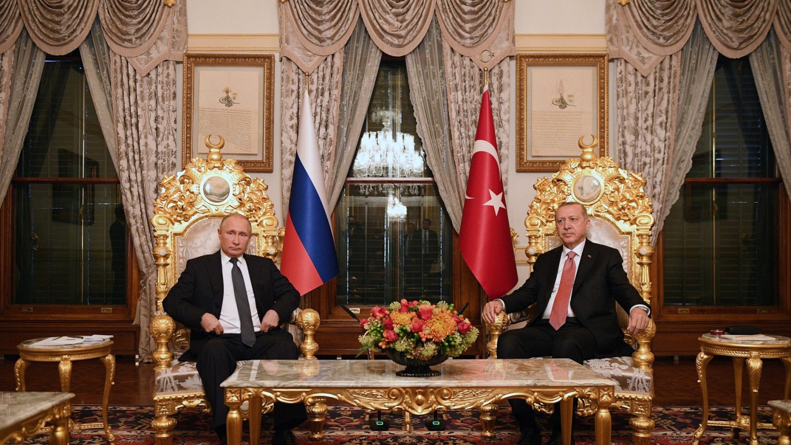 Putin and Erdogan Meeting
