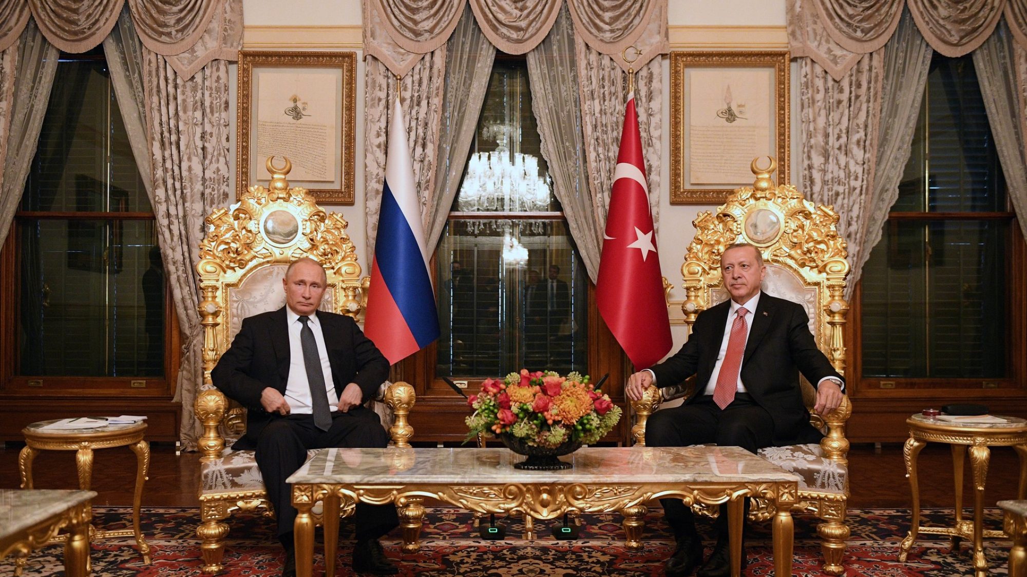 Putin and Erdogan Meeting