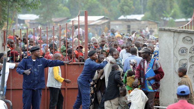 Humanitarian aid delivery in DRC