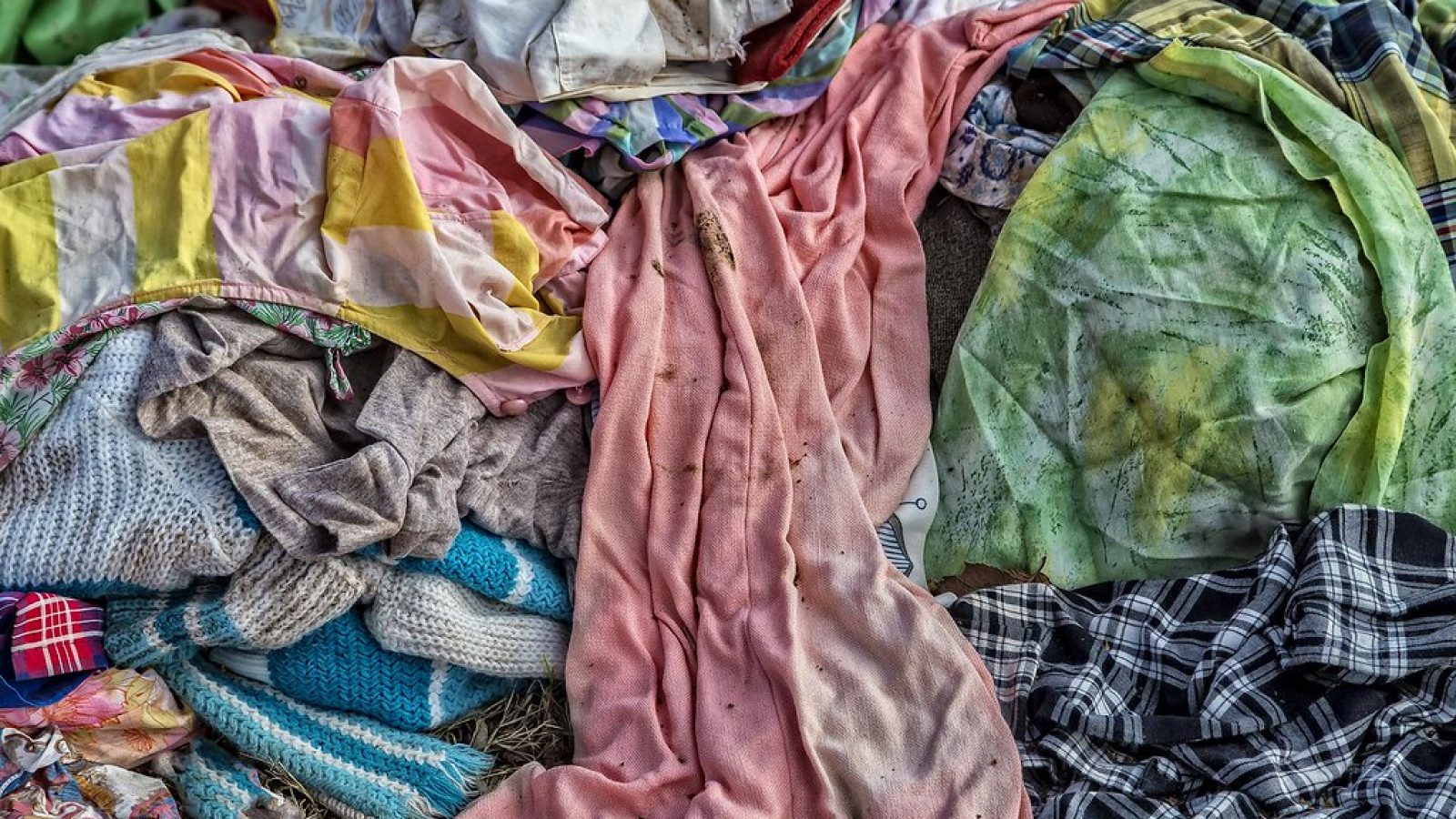 discarded clothing