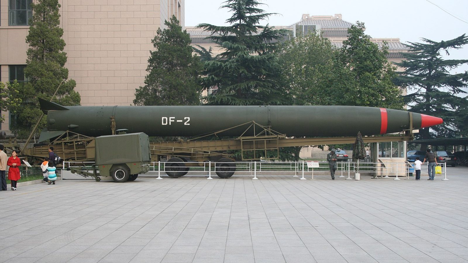 China&#039;s DongFeng 2 Missile on display