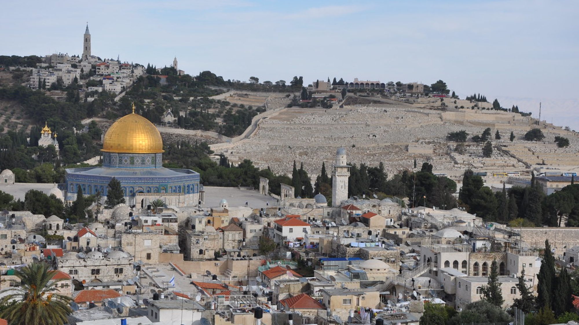 cityscape of Jerusalem