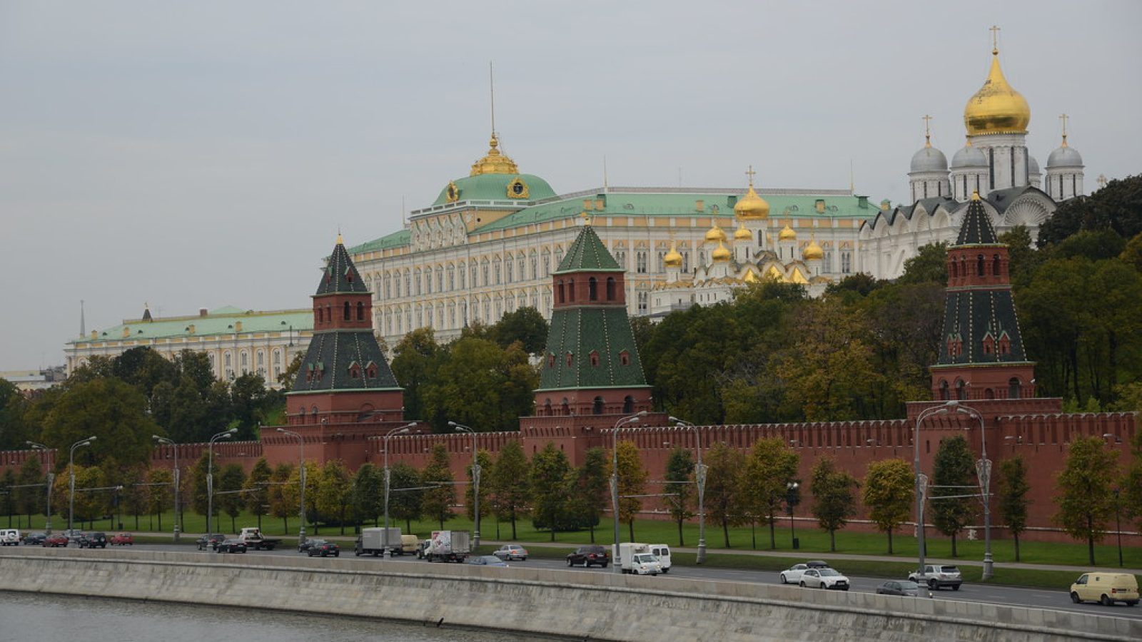 The Grand Kremlin Palace and Cathedral Square within the Kremlin