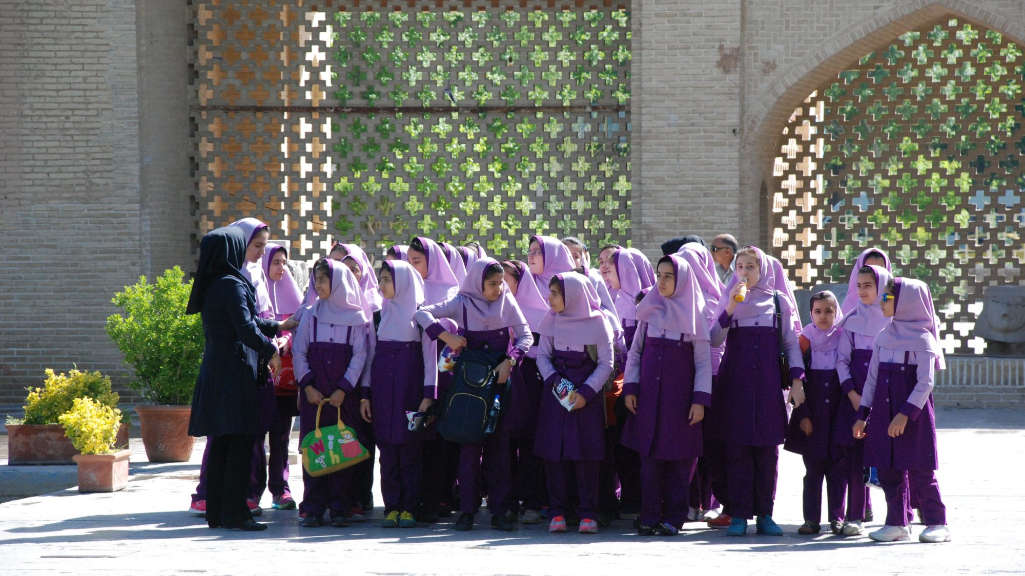 school girls in Iran