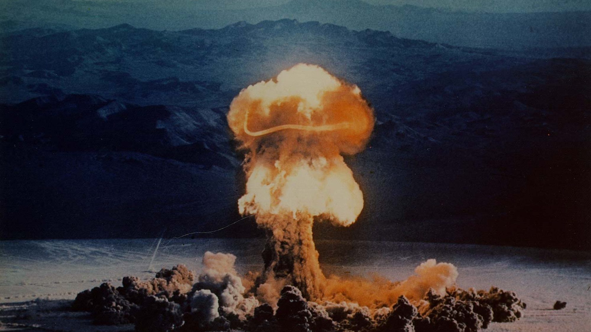 nuclear weapons test in Nevada