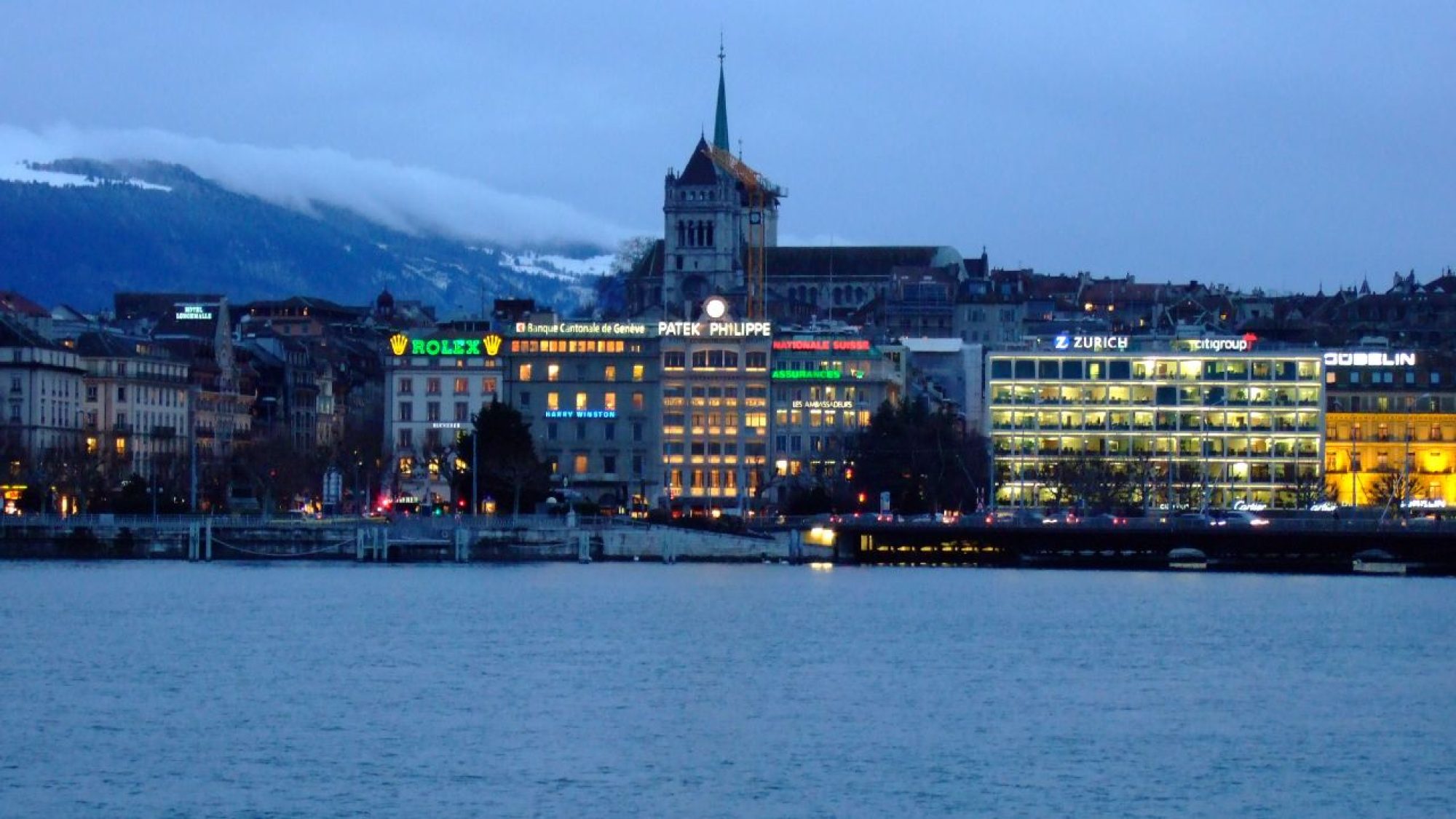 Geneva skyline
