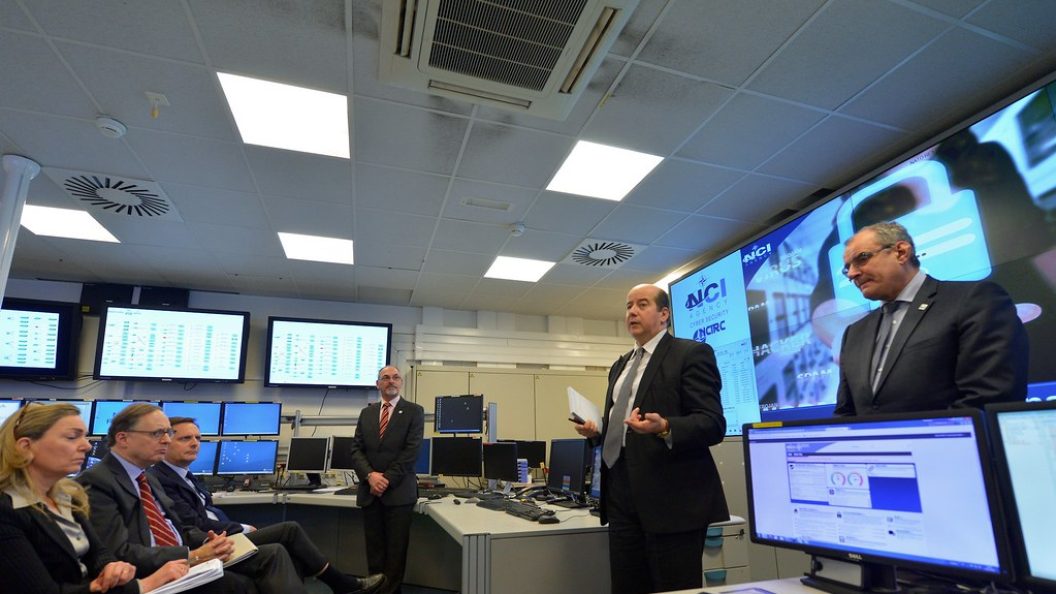 North Atlantic Council visits NATO cyber security centre