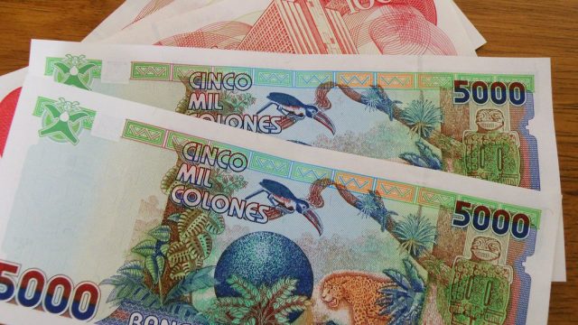 Costa Rican currency