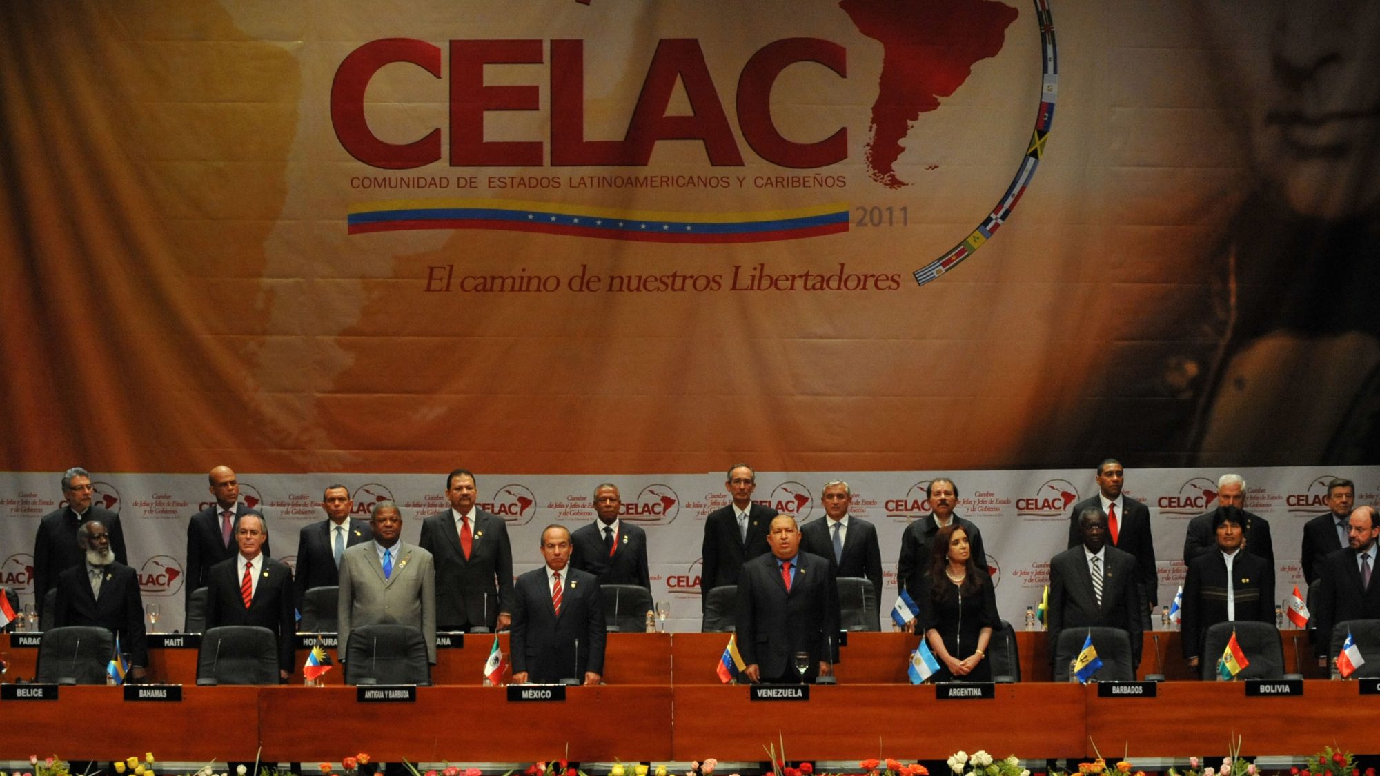 Presidents of CELAC in 2011