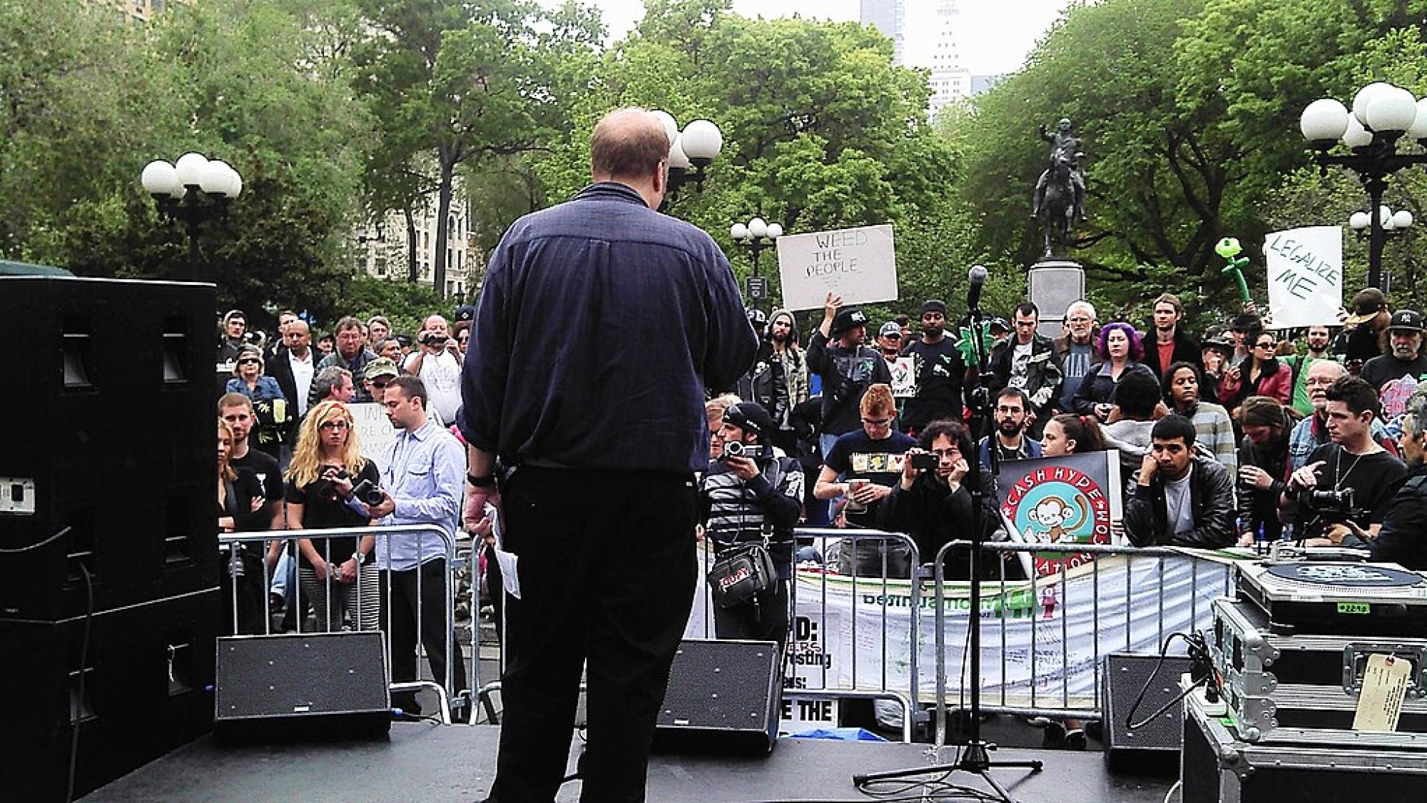 Legalize marijuana rally in New York