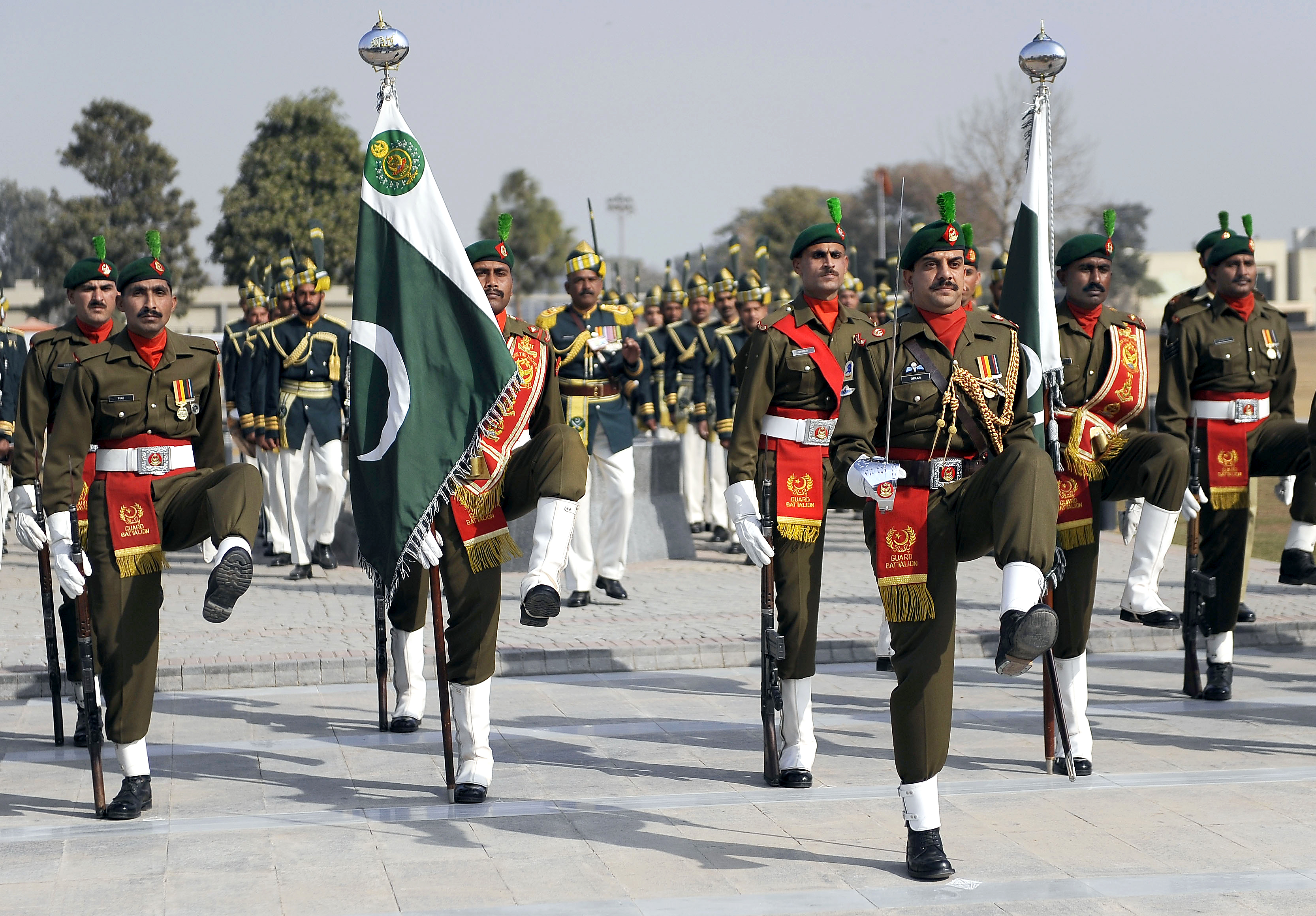 Pakistani military parade