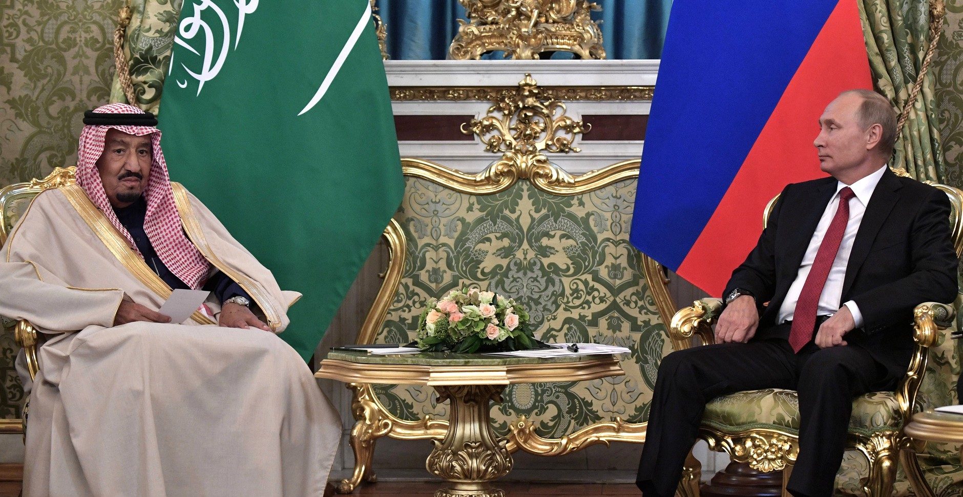 Russian and Saudi state leaders