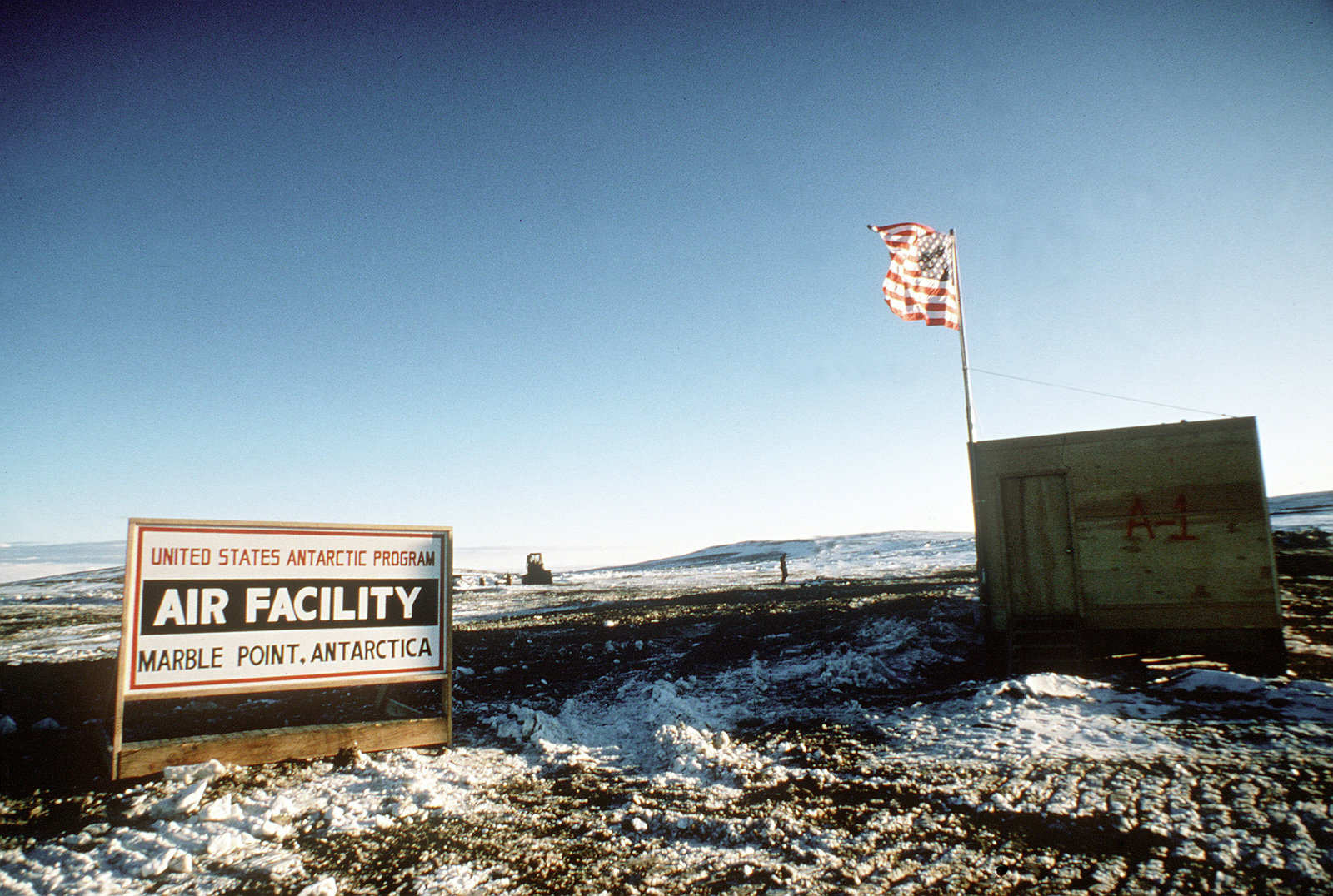 Antarctic military base