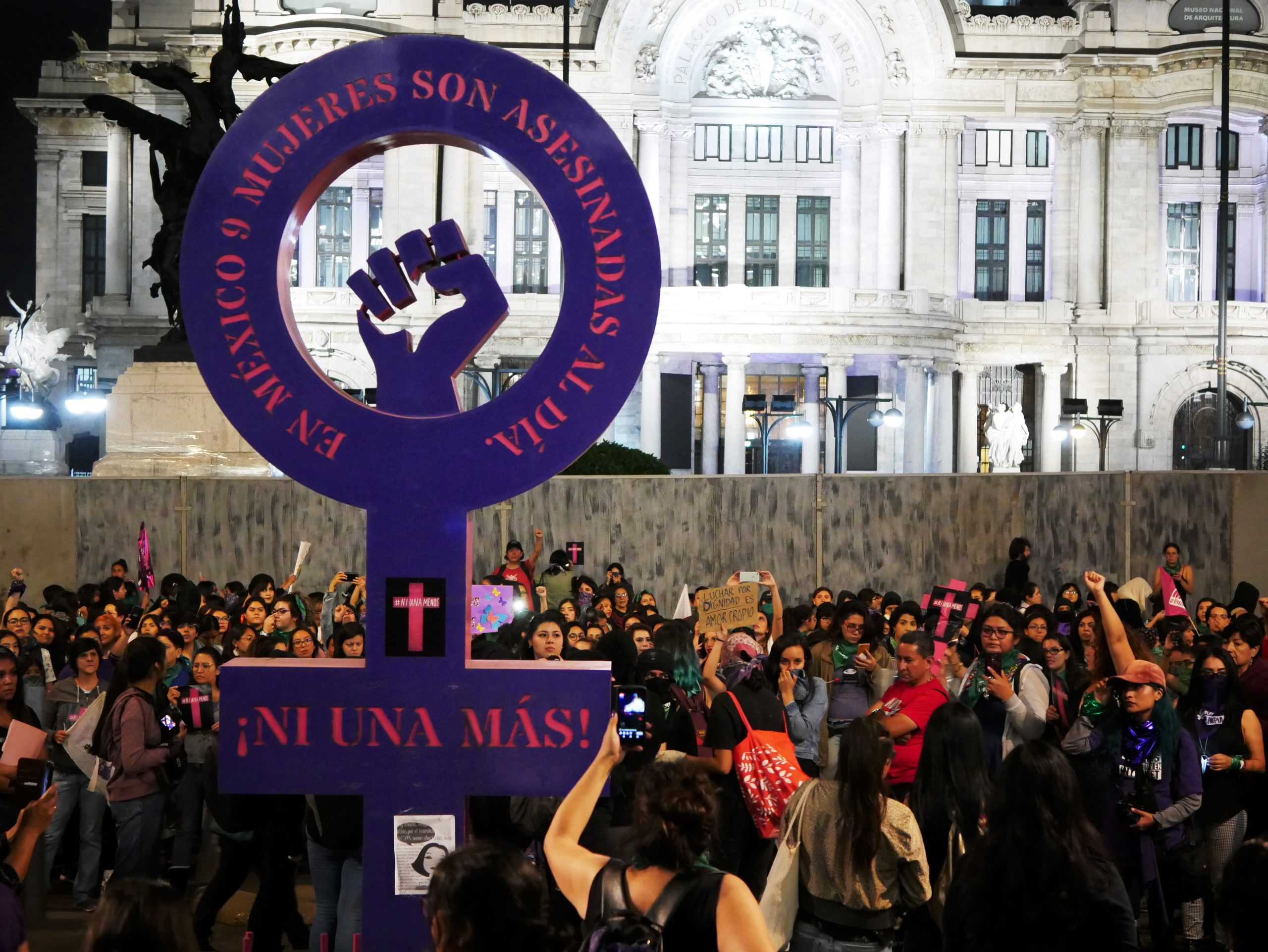 Feminist protest in Mexico