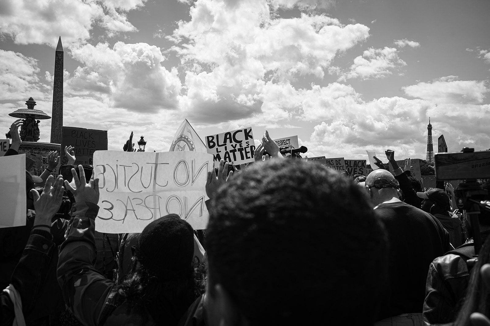 Black Lives Matter Protest in Paris
