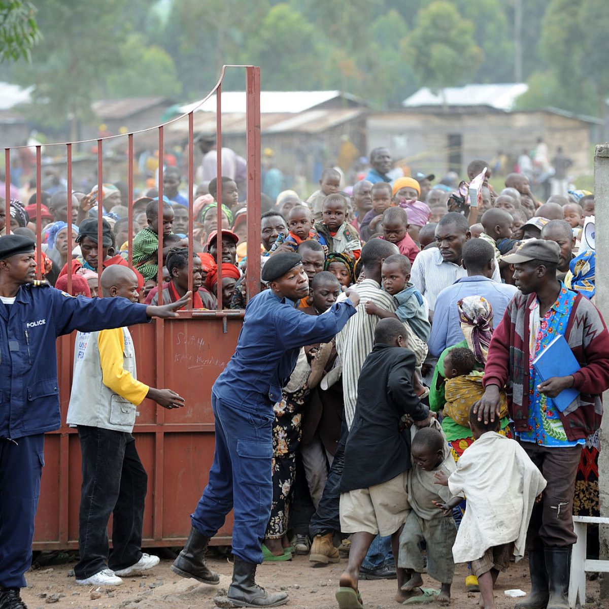 Humanitarian aid delivery in DRC