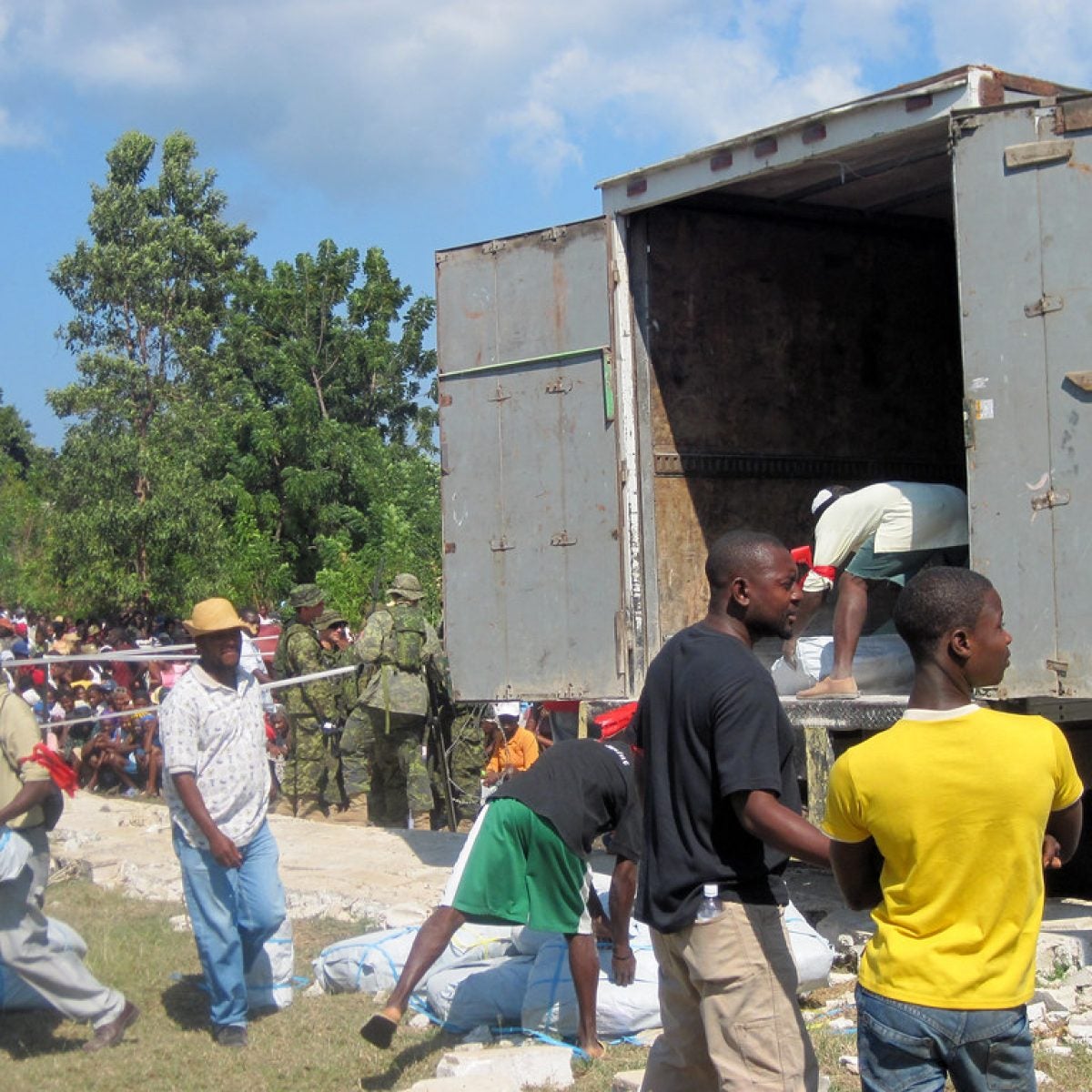 Food Distribution in Haiti