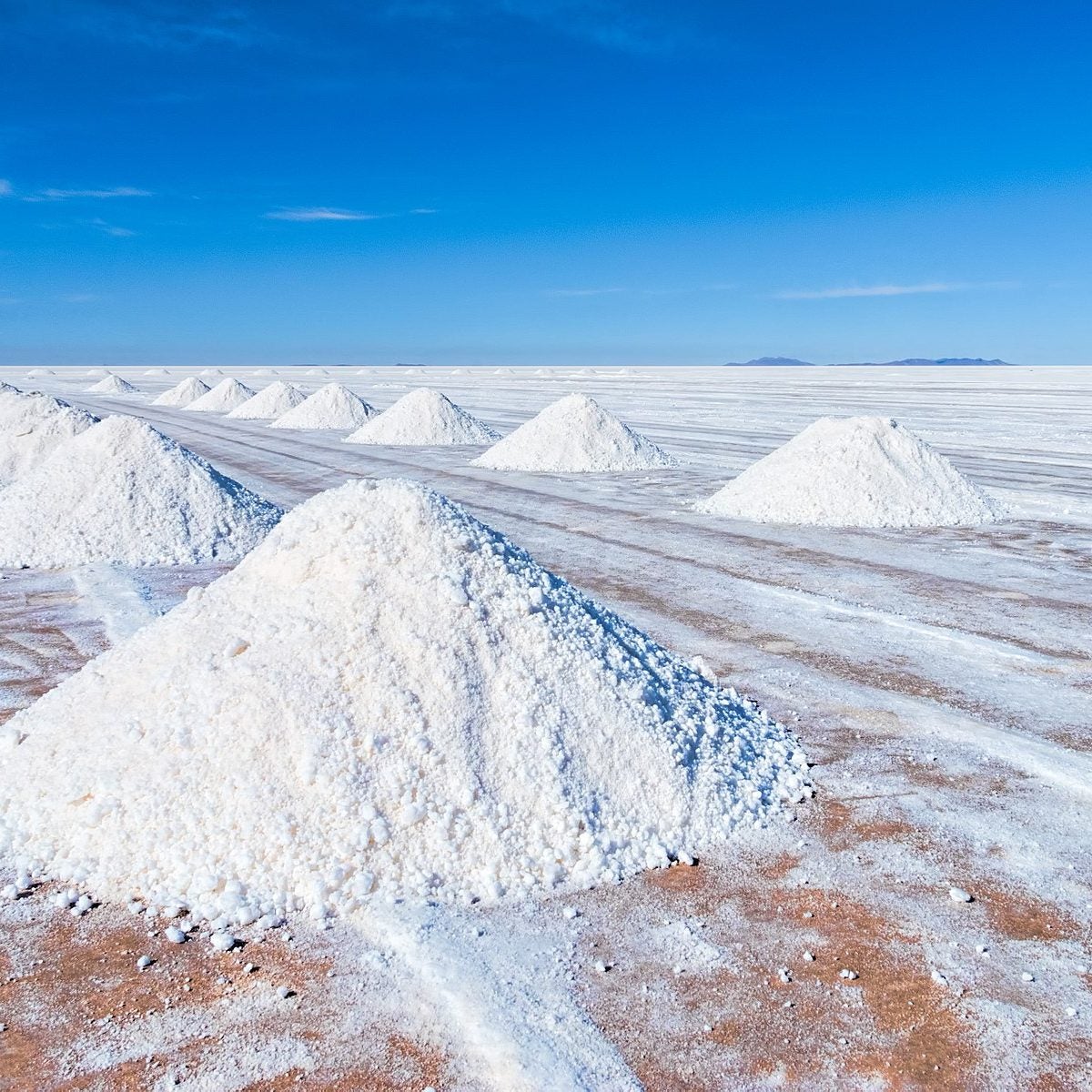The Uyuni Salt Flat in Bolivia