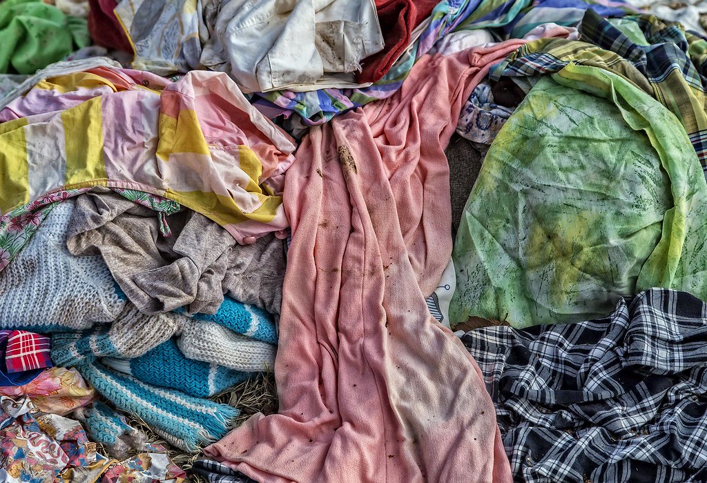 discarded clothing