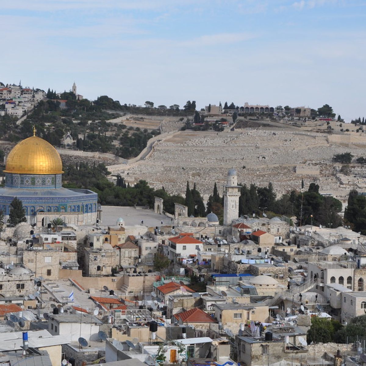 cityscape of Jerusalem