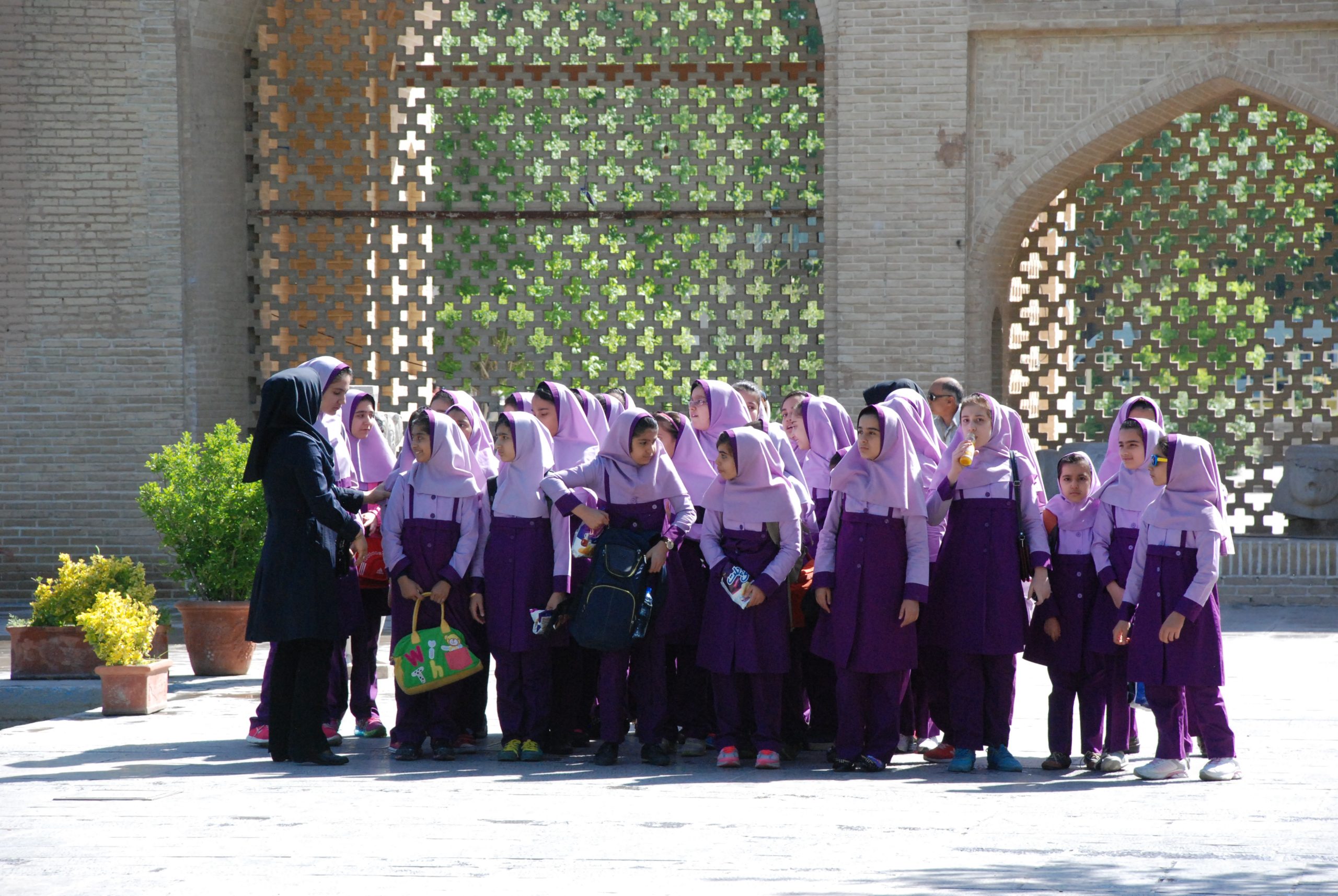 school girls in Iran