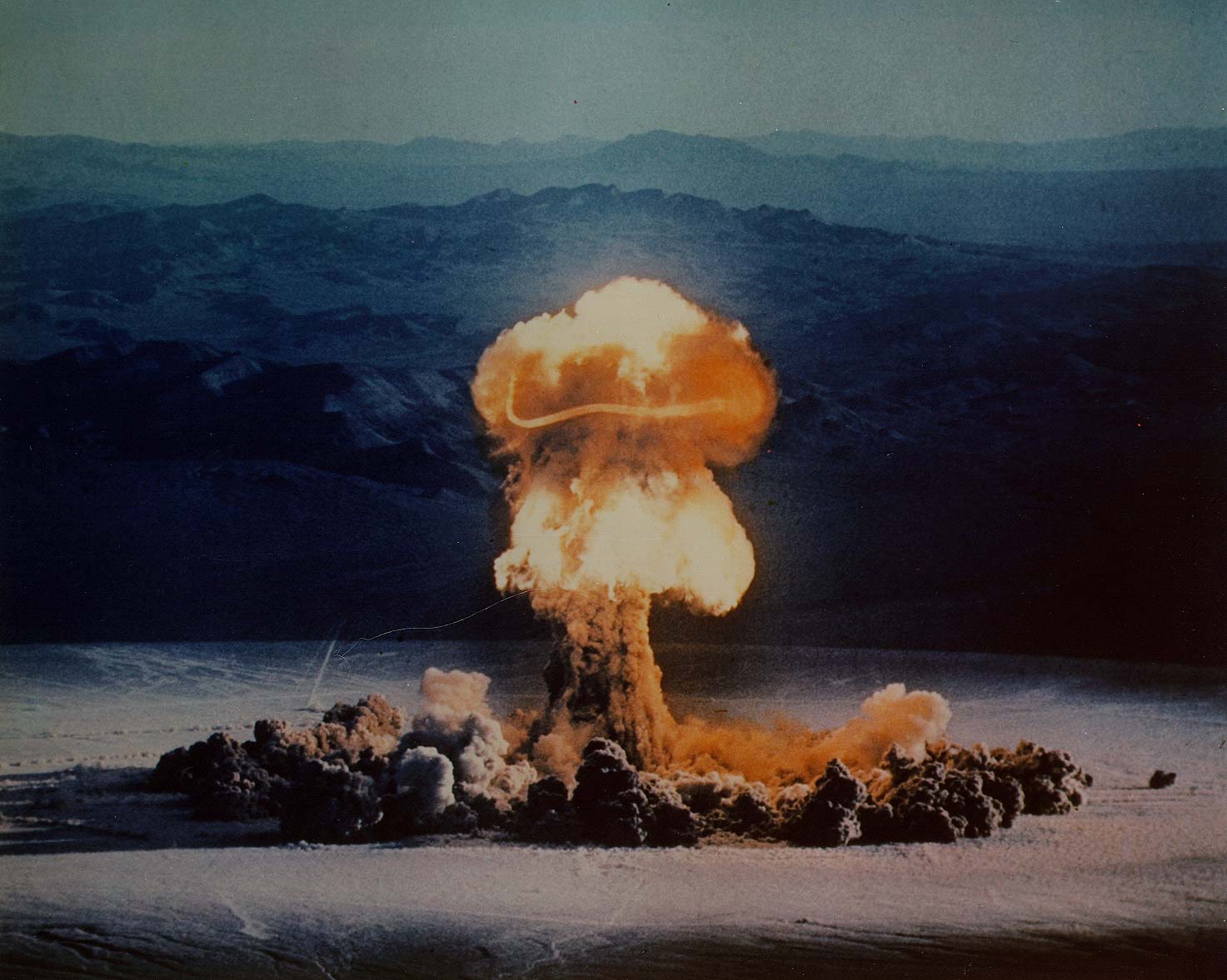 nuclear weapons test in Nevada