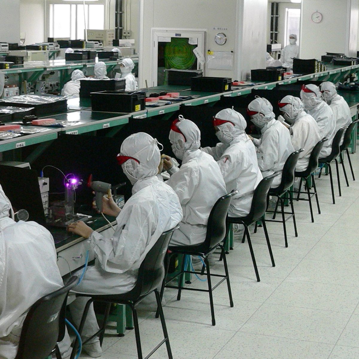 electronics factory in Shenzhen