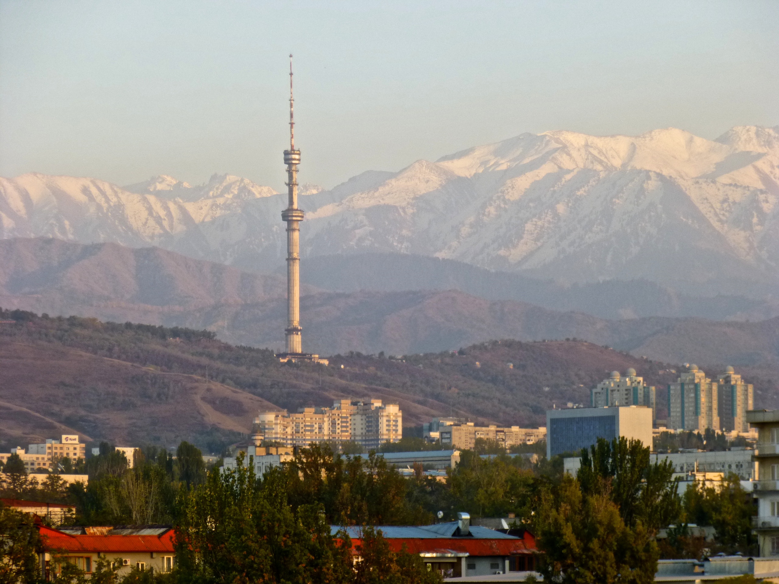 Almaty skyline