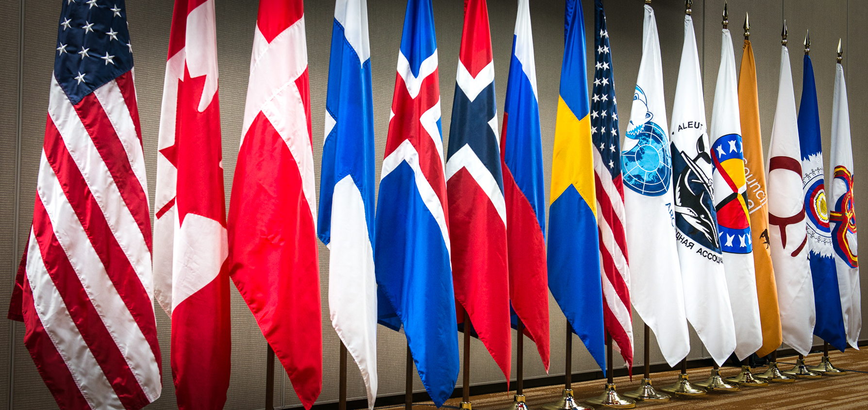 Arctic Council flags