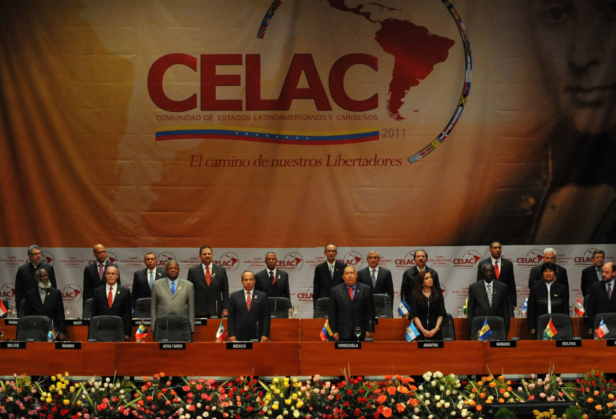 Presidents of CELAC in 2011